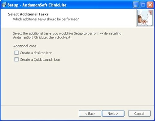 ClinicLite Setup: Create additional icons ClinicLite Setup: Create additional icons