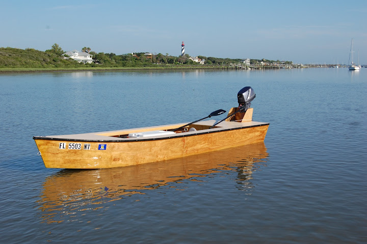 Re: Runabout from canoe plan?
