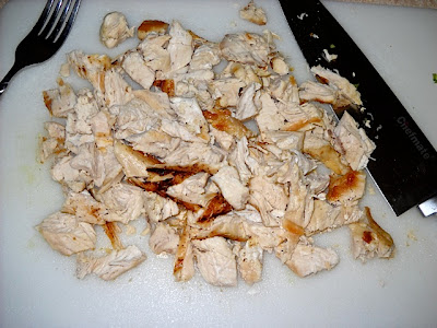 cut/shred chicken