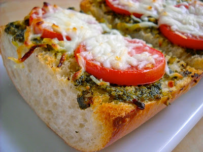 Pesto Cheese Toast