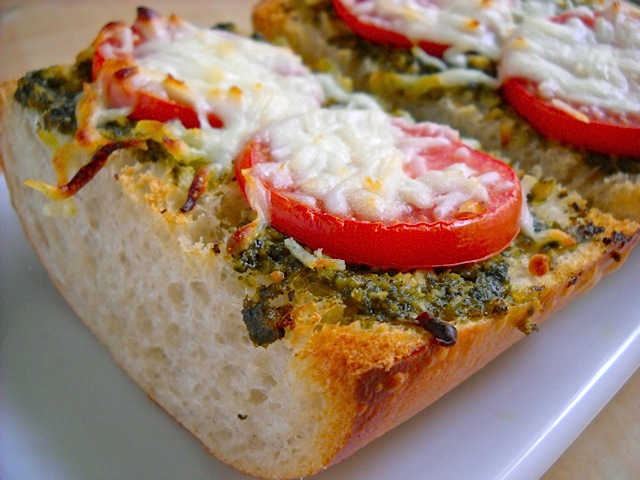 Pesto Cheese Toast