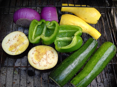 grilling vegetables
