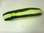 peeled cucumber