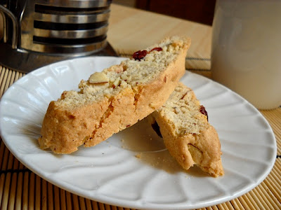 Cranberry Almond Biscotti
