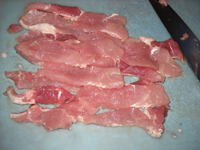 pork slices