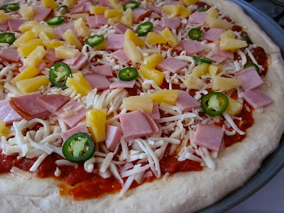 Spicy Hawaiian Pizza