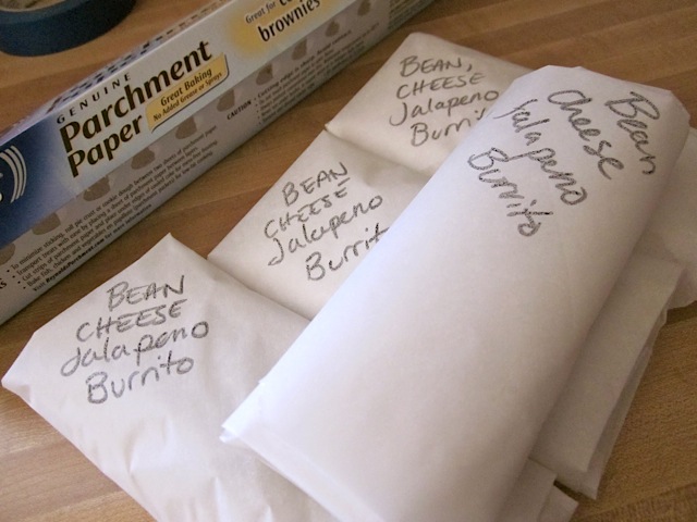 Freezer Burritos