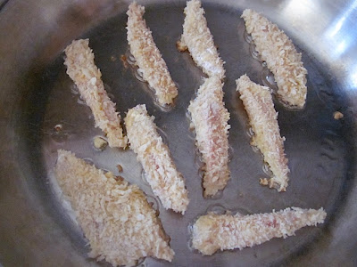 fry fish sticks
