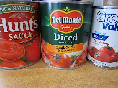 canned tomatoes
