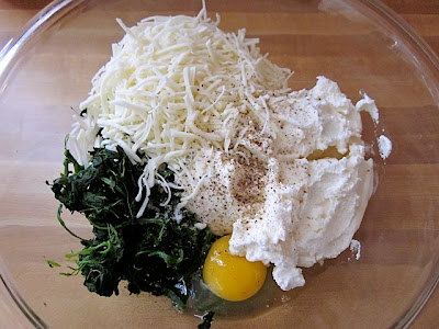 spinach lasagna filling
