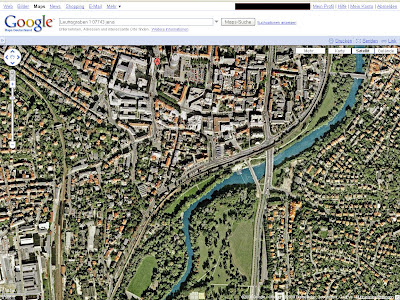 screenshot jena in google maps