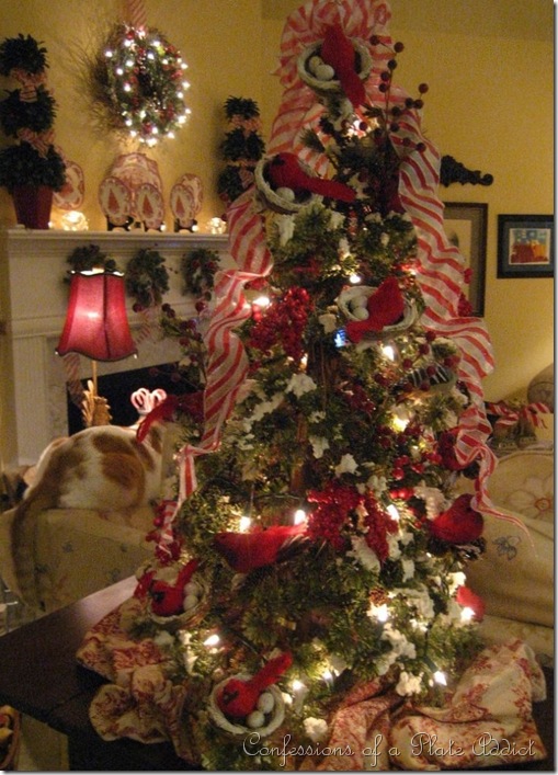 straight table tree