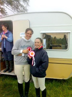 Pairs winners - Kara Craig and Fiona Alexander