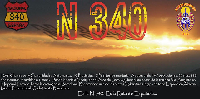 Cartel Ruta N340
