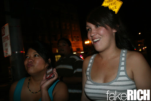 right:I just got this phone.... left:she's the coolest!