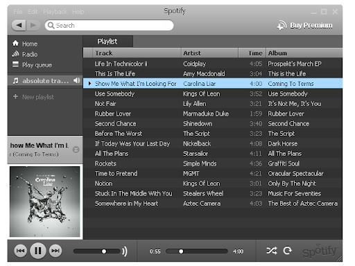 After that, download Spotify