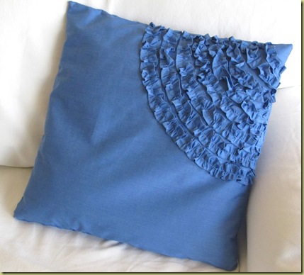 Ruffled Pillow