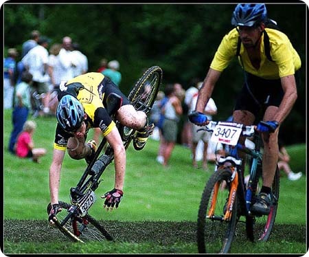 Matt Shuyvenberg,18, Green Bay, Wis. nose dives out of a bump during the Sport Class Calumet Sun Run on Sunday July 9, 2000. Shuyvenberg was shaken up but went on to finish the race. (POST CRESCENT/ SEAN CONNELLEY) 4slc3.jpg Matt Shuyvenberg,18, Green Bay, Wis. nose dives out of a bump during the Sport Class Calumet Sun Run on Sunday July 9, 2000. Shuyvenberg was shaken up but went on to finish the race. (POST CRESCENT/ SEAN CONNELLEY) 4slc3.jpg