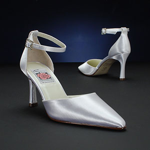 satin crepe Bridal Shoes 