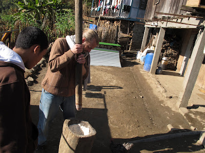 grinding flour