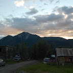 Sunset over Fireweed Mountain