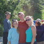 Lea, me, and Jessa in Kennecott before leaving on the backcountry trip
