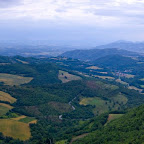 The view from Monte Santa Maria Tiberina
