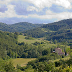 The hills around La Dogana