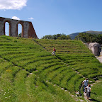 The amphitheater at Gubbio
