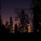 Sunrise in the Desolation Wilderness