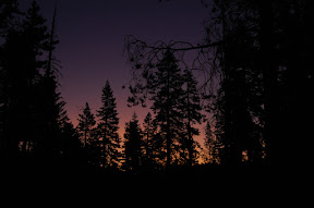 Sunrise in the Desolation Wilderness