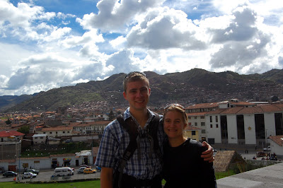 Kate and me at the Church of Santo Domingo