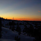 Sunset near Silver Lake