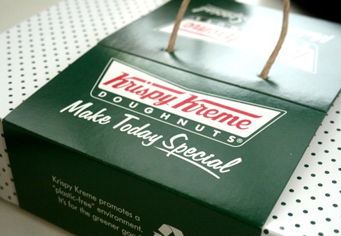 Krispy Kreme box