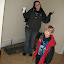 Look! Standing in the area which must not be stood in!