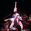 My camera batteries died. Now you have to deal with poor cell phone quality shots of Amanda on stage.