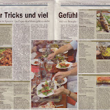 Die regionale Presse war schnell zu Gast beim Kochkurs im Restaurant La Patata