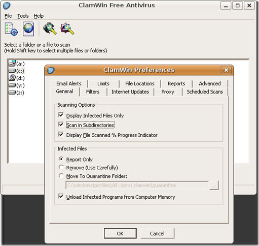 ClamWin_on_Ubuntu