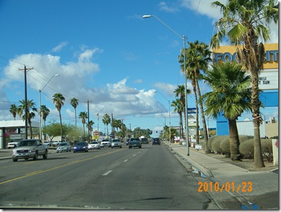 Florence Ave., Casa Grande, AZ going west