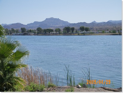 on the California side of the Colorado River - Parker Dam Road