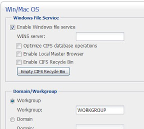 Enable Windows file service
