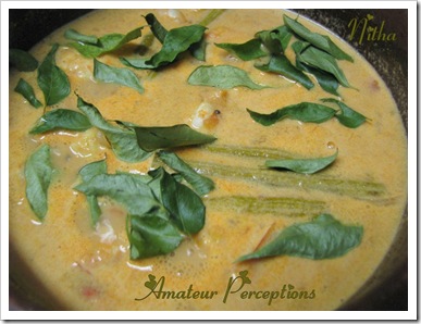 Prawns in Coconut Gravy 8