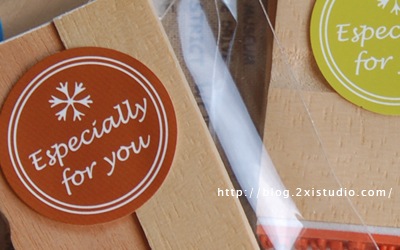 【包裝貼紙】Especially for you 圓形貼紙．CE-001