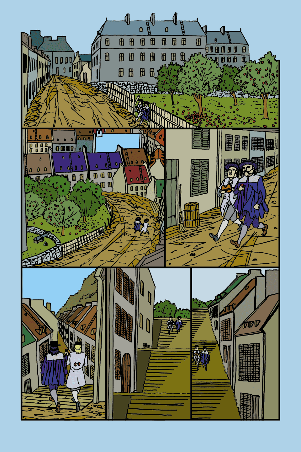 16 Attention bergère! Thorstein raconte son rêve de conquête, Leif ne le prend pas au sérieux!