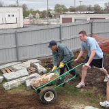 UCCC Rock and Landscaping service project