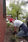 Laura Rudder volunteers at Marlborough Hall, a United Cerebral Palsy Association residence.