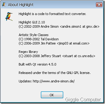Hight Light Code - About