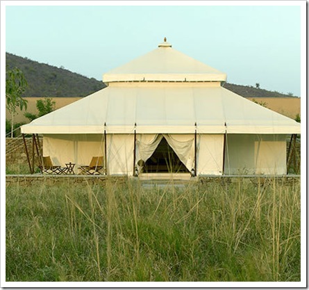 Luxury Tent Living at Aman-i-Khás in India