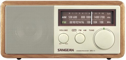 Sangean 2 Band Receiver Tabletop Radio