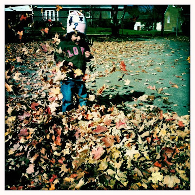 Lola in Leaves, printed by Hipstamatic. By Tara Gentile.